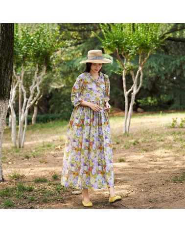 Gentle floral dress