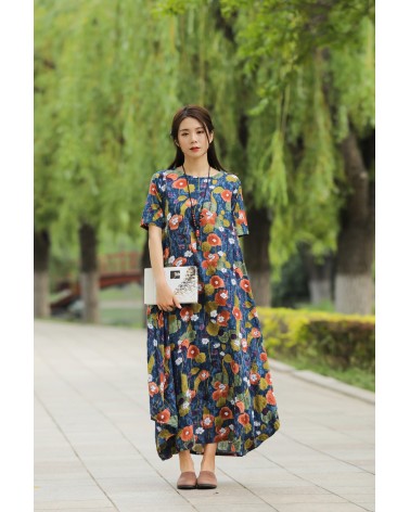 Romantic Print Dress
