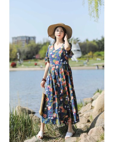 Self-heating printed dress