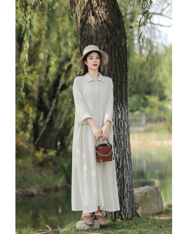 White Shirt Dress