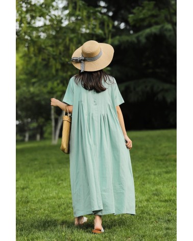 Light blue green dress
