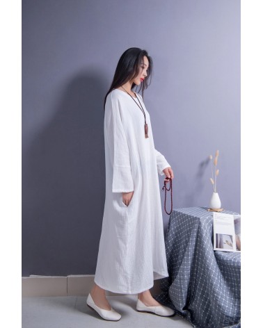 Casual white dress